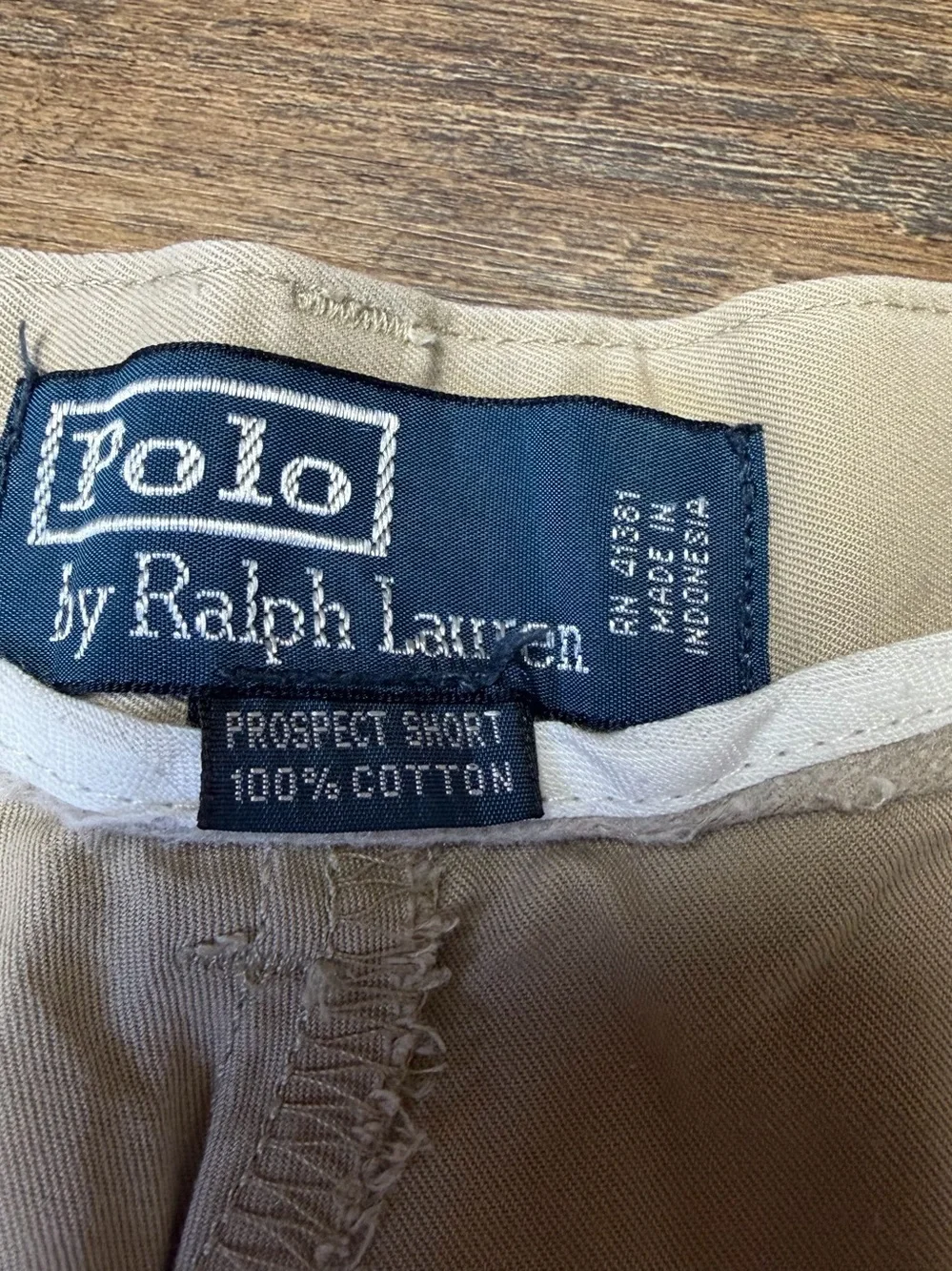 Vintage Polo Ralph Lauren Prospect Classic Chino Shorts Men’s 36 Khaki 90s
